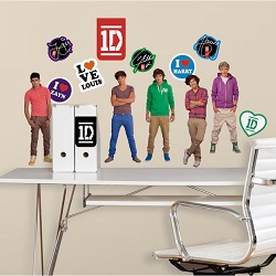 1D One Direction Group Wall Decals Gallery