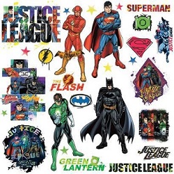 DC Comics Justice League Characters Wall Decals Gallery