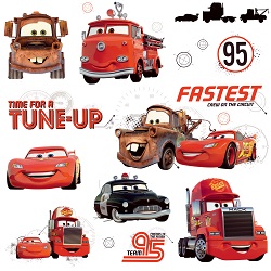 Disney Cars Movie Characters Wall Decals Gallery