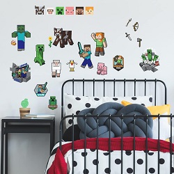 Minecraft Characters Wall Decals Gallery