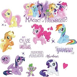 My Little Pony MLP Characters Wall Decals Gallery
