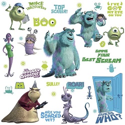 Monsters Inc Characters Wall Decals Gallery
