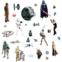 Star wars Characters Wall Decals Gallery