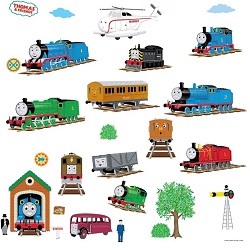 Thomas the Tank Engine Train Characters Wall Decals Gallery