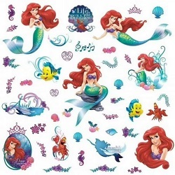 Walt Disney Little Mermaid Ariel Wall Decals Gallery
