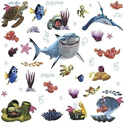 Walt Disney Pixar Finding Nemo Characters Wall Decals Gallery