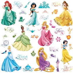 Walt Disney Princess Wall Decals Gallery