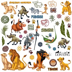 Walt Disney Lion King Characters Wall Decals Gallery