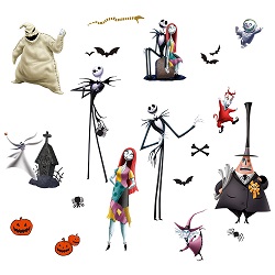 Tim Burtons The Nightmare Before Christmas Wall Decals Gallery